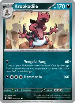 Krookodile, Phantasmal Flames 066