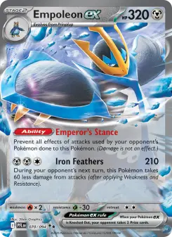 Empoleon ex, Phantasmal Flames 070