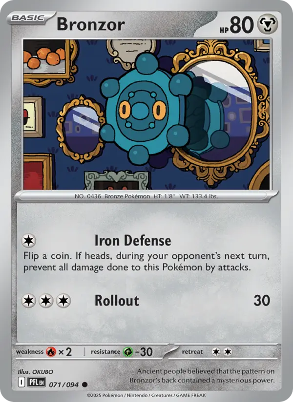 Bronzor, Phantasmal Flames 071