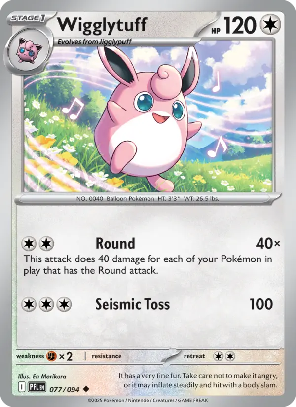 Wigglytuff, Phantasmal Flames 077