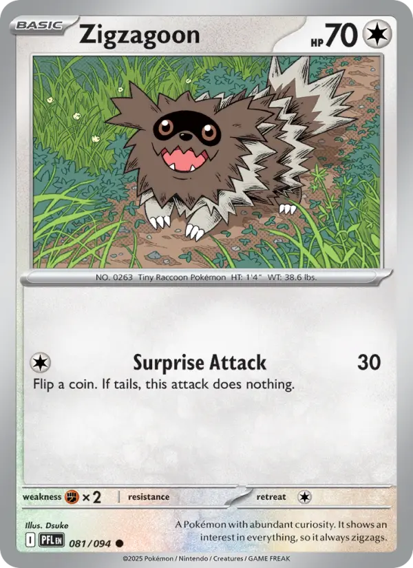 Zigzagoon, Phantasmal Flames 081