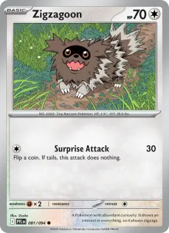 Zigzagoon, Phantasmal Flames 081