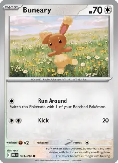 Buneary, Phantasmal Flames 083