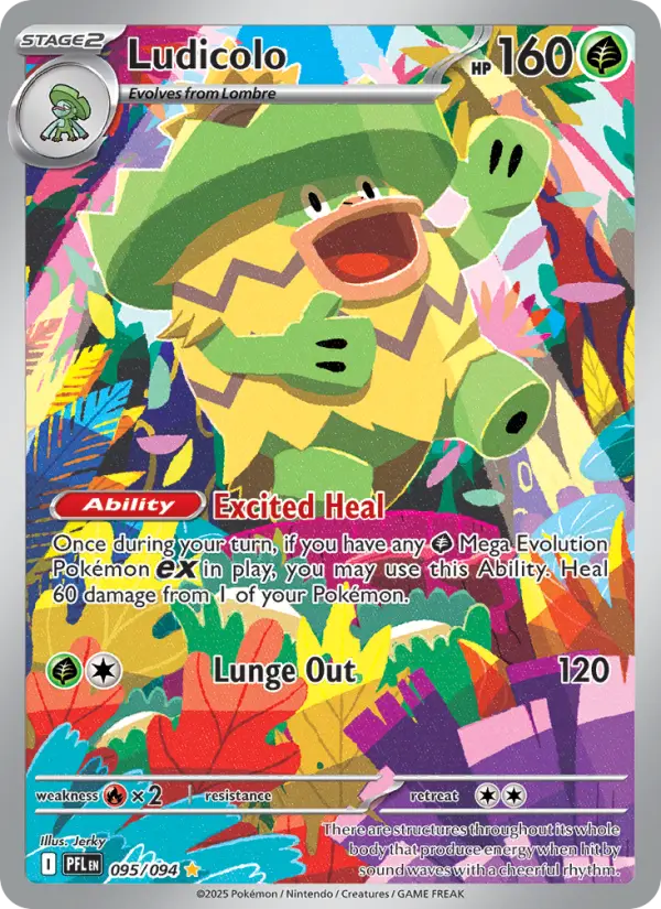 Ludicolo, Phantasmal Flames 095