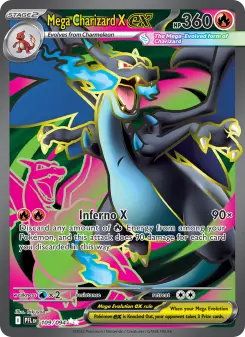 Mega Charizard X ex, Phantasmal Flames 109