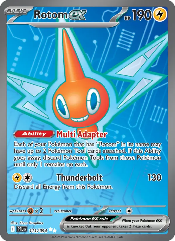 Rotom ex, Phantasmal Flames 111