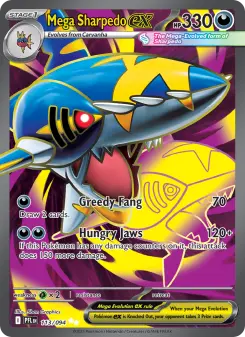 Mega Sharpedo ex, Phantasmal Flames 113