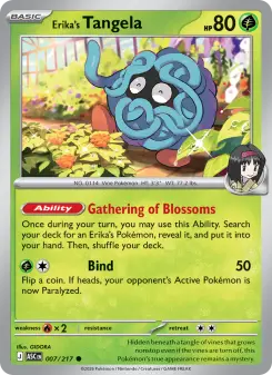 Erika's Tangela, Ascended Heroes 007