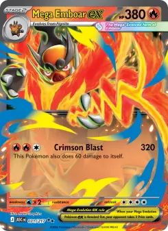 Mega Emboar ex, Ascended Heroes 031