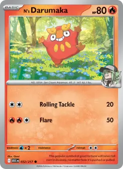N's Darumaka, Ascended Heroes 032