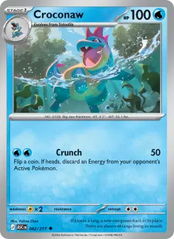 Croconaw, Ascended Heroes 042