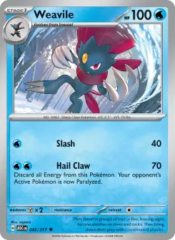 Weavile, Ascended Heroes 045