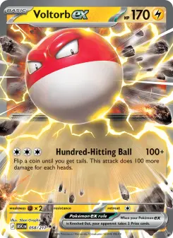 Voltorb ex, Ascended Heroes 058