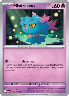 Misdreavus, Ascended Heroes 085