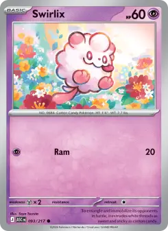 Swirlix, Ascended Heroes 093