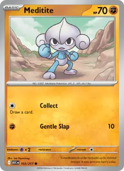 Meditite, Ascended Heroes 103