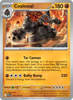 Coalossal, Ascended Heroes 120