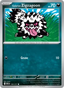 Galarian Zigzagoon, Ascended Heroes 130