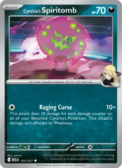 Cynthia's Spiritomb, Ascended Heroes 133