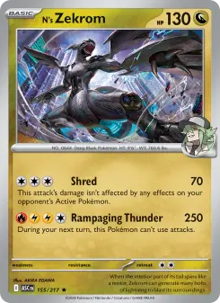 N's Zekrom, Ascended Heroes 155