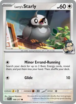 Larry's Starly, Ascended Heroes 168