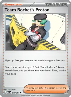 Team Rocket's Proton, Ascended Heroes 208