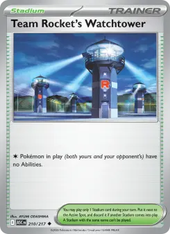 Team Rocket's Watchtower, Ascended Heroes 210