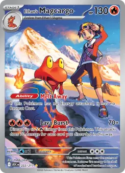 Ethan's Magcargo, Ascended Heroes 222