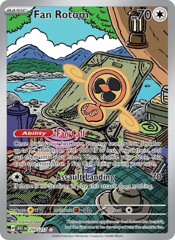 Fan Rotom, Ascended Heroes 250