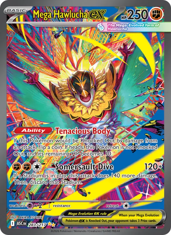 Mega Hawlucha ex, Ascended Heroes 283