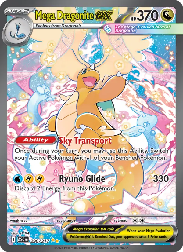 Mega Dragonite ex, Ascended Heroes 290