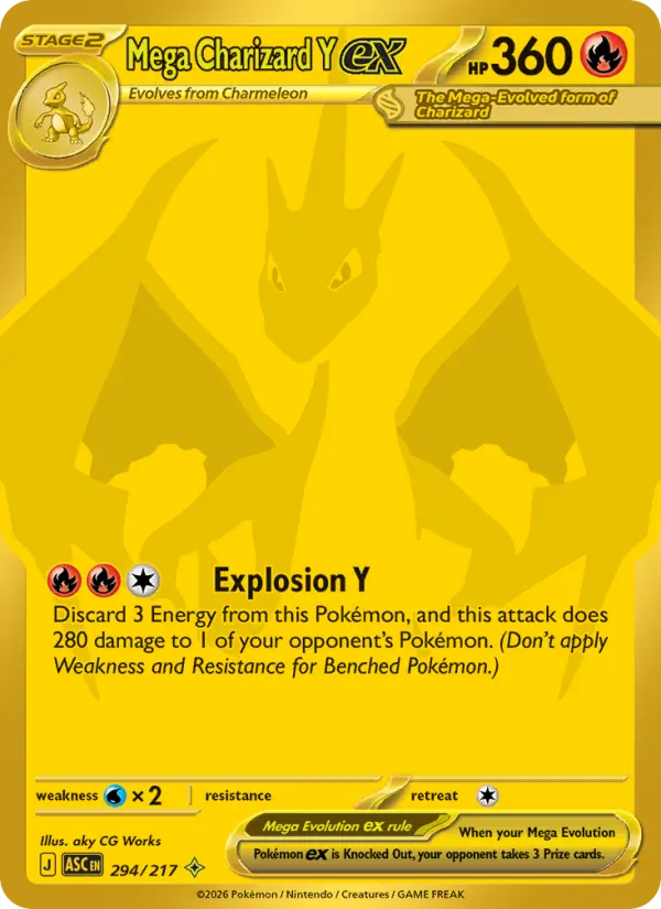 Mega Charizard Y ex, Ascended Heroes 294