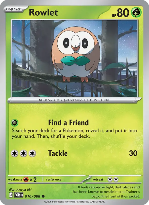 Rowlet, Perfect Order 010