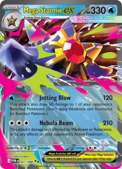 Mega Starmie ex, Perfect Order 021