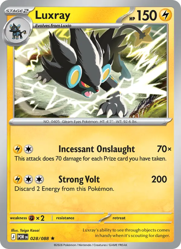Luxray, Perfect Order 028