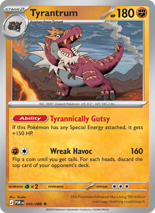 Tyrantrum, Perfect Order 045