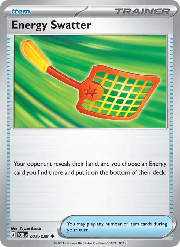 Energy Swatter, Perfect Order 073