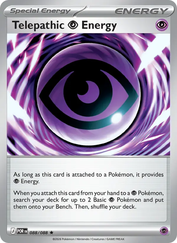 Telepathic Psychic Energy, Perfect Order 088