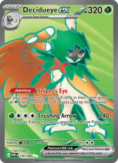 Decidueye ex, Perfect Order 100