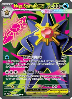 Mega Starmie ex, Perfect Order 102