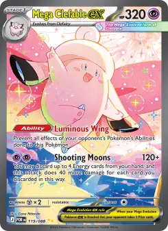 Mega Clefable ex, Perfect Order 119