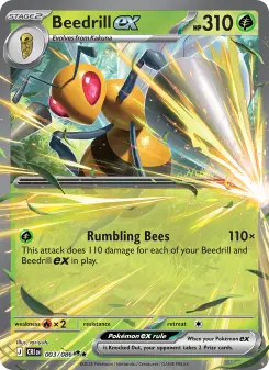 Beedrill ex, Chaos Rising 003
