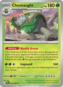 Chesnaught, Chaos Rising 007
