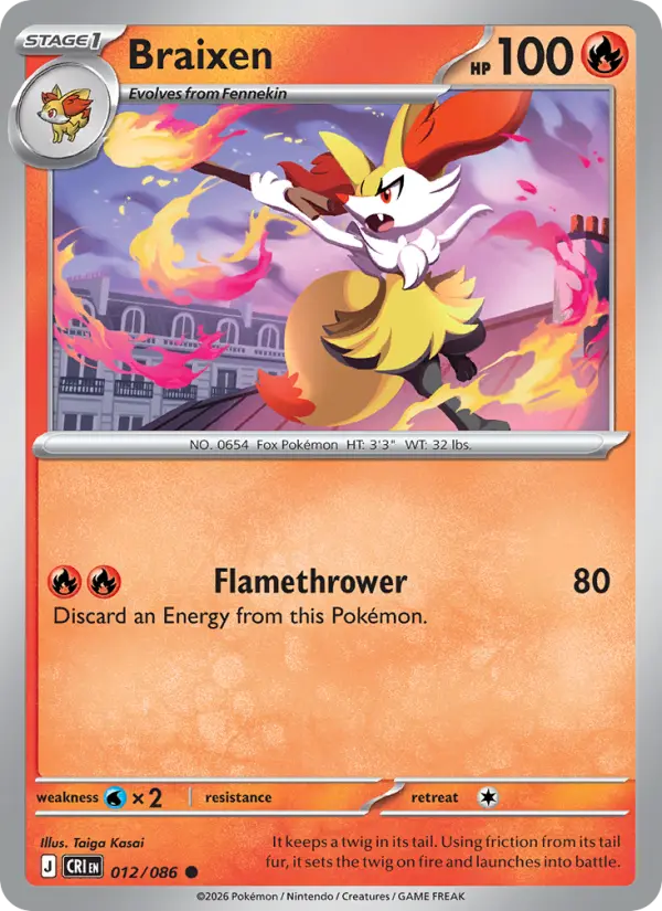 Braixen, Chaos Rising 012