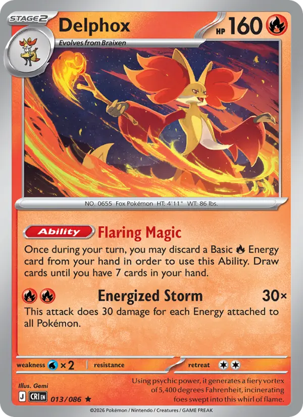 Delphox, Chaos Rising 013