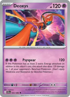 Deoxys, Chaos Rising 032