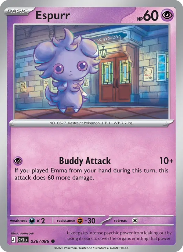 Espurr, Chaos Rising 036