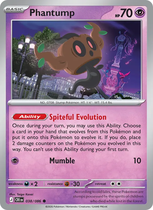 Phantump, Chaos Rising 038