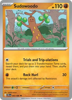 Sudowoodo, Chaos Rising 043