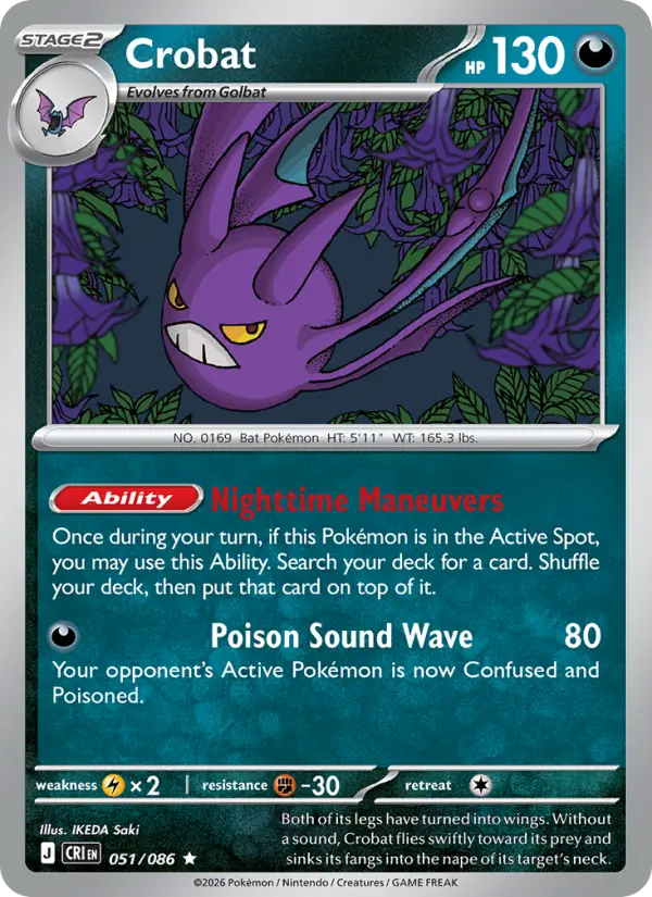 Crobat, Chaos Rising 051